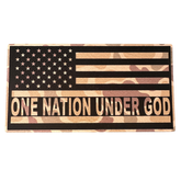 One Nation under God - American Flag - Hat Patch